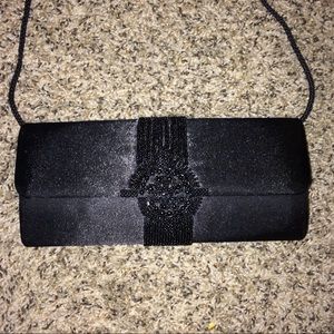 Black Sequin clutch